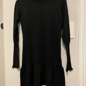 Sundays Classic Black Long Sleeve Dress